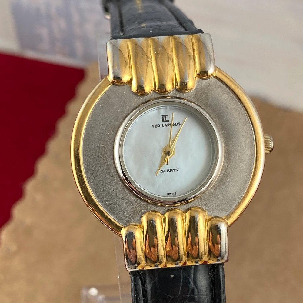 Vintage Ted Lapidus Paris French Luxury Watch